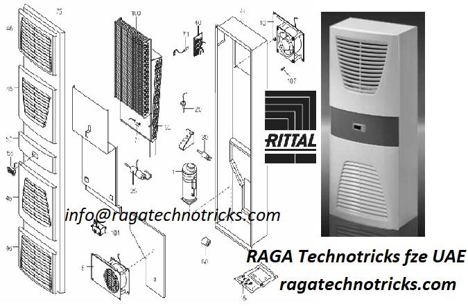 RITTAL SPARE PARTS with PART NUMBERS